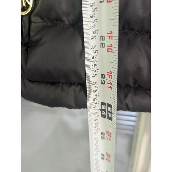 Michael Kors Lightweight Packable Quilted Black Down Jacket Women’s Size S - Picture 10 of 11